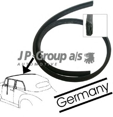 JP GROUP 8181450102 -  Прокладка, складная крыша